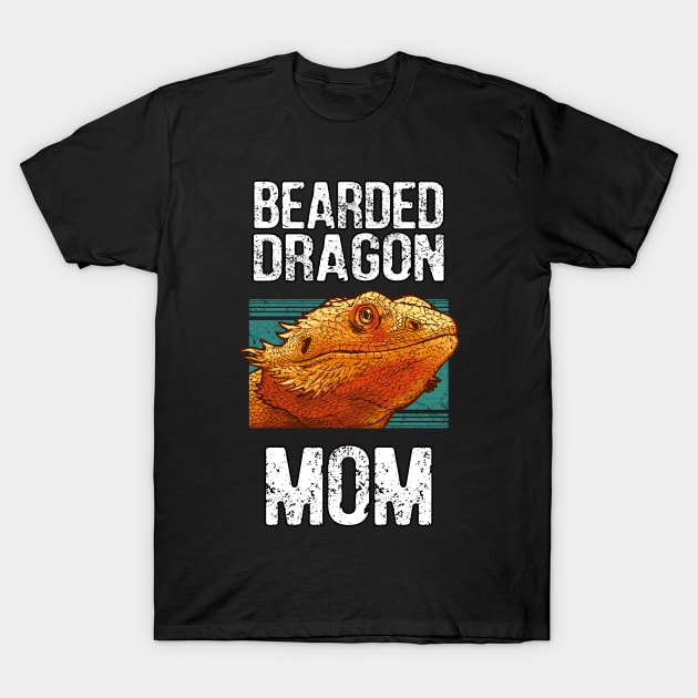 Bearded dragon mom T-Shirt by Ryuvhiel